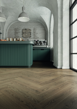 Rocko Herringbone Silent RO5+1K803HB Tobacco Montanara Oak