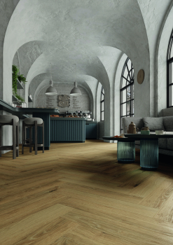 Preview: Rocko Herringbone Silent RO5+1K805HB Gold Highgate Oak