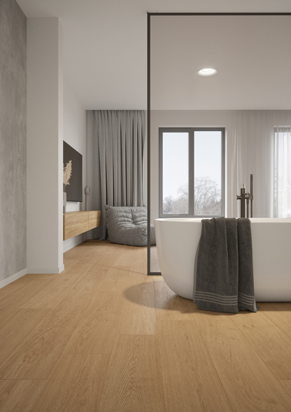 Rocko Wide Plank Silent R233 Caramel Regis Oak